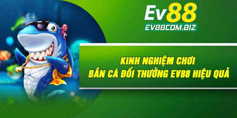 Kinh nghiệm chơi Bắn cá đổi thưởng Ev88 hiệu quả